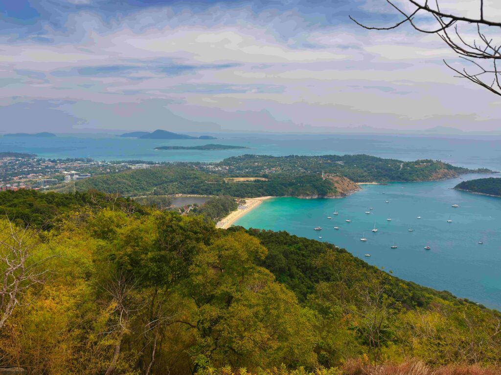 Oceanview From the Hill in Phuket